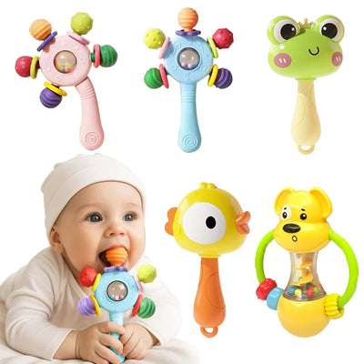 צעצועים חושיים מסיליקון לתינוקות